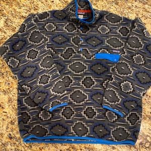 Patagonia Mens Synchilla Snap T Fleece Pullover